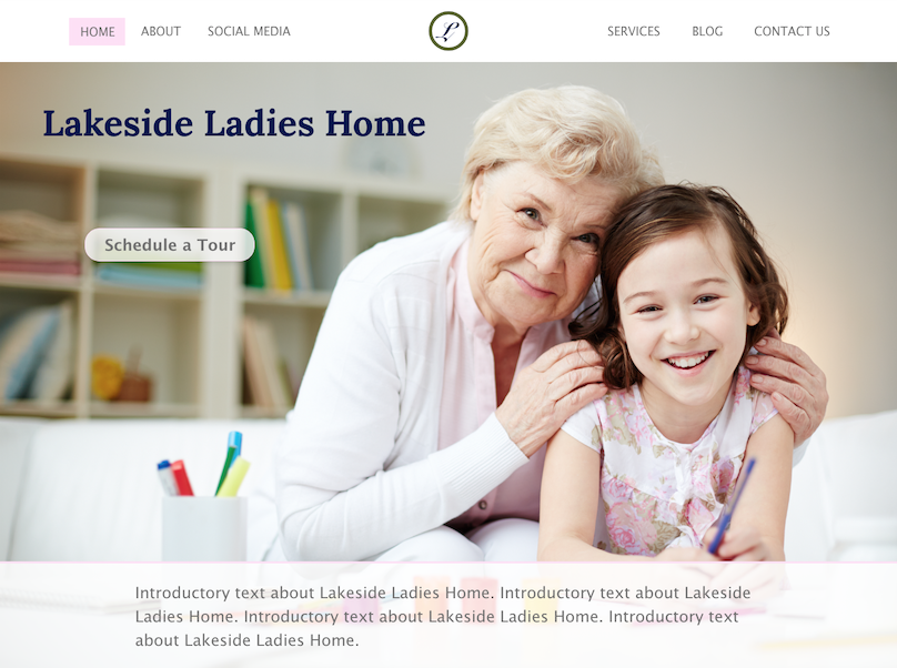 Lakeside's homepage redesign